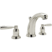 Rohl RU3860LSPN2 Polished Nickel 8'' Widespread Bathroom Sink Faucet