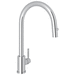 Rohl RU4044APC2 Polished Chrome Pull-Out Spray Kitchen Faucet