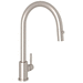 Rohl RU4044STN2 Satin Nickel Pull-Out Spray Kitchen Faucet