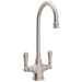 Rohl RU4711STN2 Satin Nickel Single Hole Bar Faucet