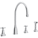 Rohl RU4735XAPC2 Polished Chrome Two Handle Kitchen Faucet