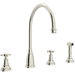 Rohl RU4735XPN2 Polished Nickel Two Handle Kitchen Faucet