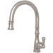 Rohl RU4744STN2 Satin Nickel Pull-Out Spray Kitchen Faucet