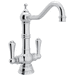 Rohl RU4759APC2 Polished Chrome Single Hole Bar Faucet