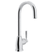 Rohl RU4842LSAPC2 Polished Chrome Single Hole Bar Faucet