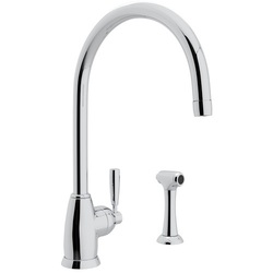 RU4846LSULB2 Holborn Single Handle Kitchen Faucet - Unlacquered Brass