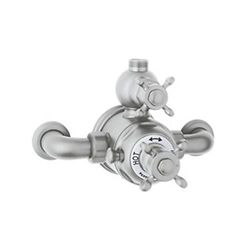 RU5552XULB Edwardian Thermostatic/Volume Control Custom Shower Valve - Unlacquered Brass RU5552XULB Edwardian Thermostatic/Volume Control Custom Shower Valve - Unlacquered Brass
