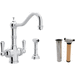 Rohl RUKIT1570LSULB2 Unlacquered Brass Water Filtration Kitchen Faucet