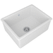 Rohl RUM2318WH White Single Bowl Kitchen Sink