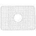 Rohl RWSG2418WH White Rinse Basket/Basin Rack