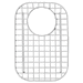 Rohl RWSG6327SMWH White Rinse Basket/Basin Rack