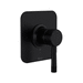 Rohl RTMB51W1LMMB Matte Black Non-Thermostatic Valve Trim