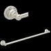 Rohl RROT130PN Polished Nickel Towel Bar