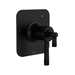 Rohl RTMB47W1LMMB Matte Black Thermostatic / Volume Control Trim