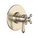 Rohl RTAC45W1LMSTN Satin Nickel Thermostatic / Volume Control Trim