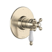Rohl RTAC23W1OPSTN Satin Nickel Thermostatic / Volume Control Trim