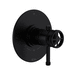 Rohl RTCP23W1ILMB Matte Black Thermostatic / Volume Control Trim