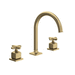 Rohl RAP08D3XMAG Antique Gold 8'' Widespread Bathroom Sink Faucet