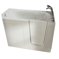  Walk In Unique Size Soaking Tub - White