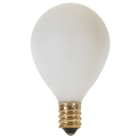  Incandescent Light Bulb - Satin White