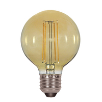  LED Medium LED Light Bulb - Transparent Amber