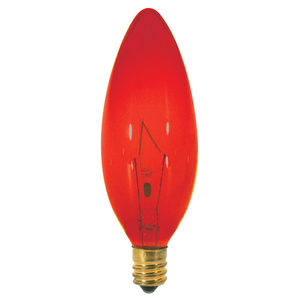 SS3219 Incandescent Light Bulb - Transparent Red