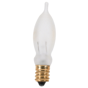 SS3242 Cand Turn Tip Incandescent Light Bulb - Frosted