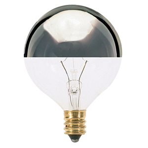 SS3246 Incandescent Light Bulb - Silver Crown