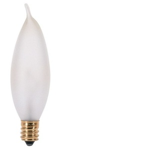 SS3277 Cand Turn Tip Incandescent Light Bulb - Frosted