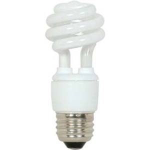 SS7211 Med Mini Spiral CFL Compact Fluorescent Light Bulb - N/A