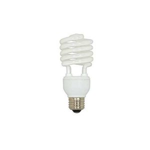 SS7231 Med Mini Spiral CFL Compact Fluorescent Light Bulb - White