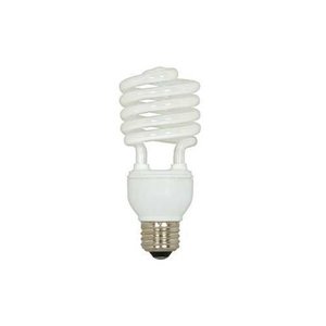 SS7234 Med Mini Spiral CFL Compact Fluorescent Light Bulb - White