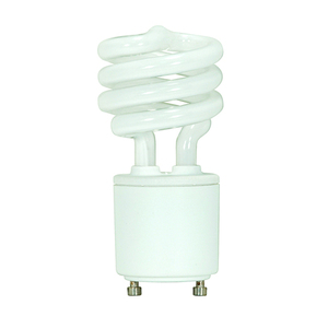 SS8203 Bi-Pin GU24 CFL Compact Fluorescent Light Bulb - White