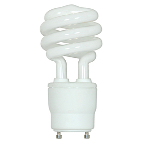 SS8205 Bi-Pin GU24 CFL Compact Fluorescent Light Bulb - White