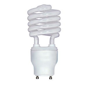 SS8207 Bi-Pin GU24 CFL Compact Fluorescent Light Bulb - White