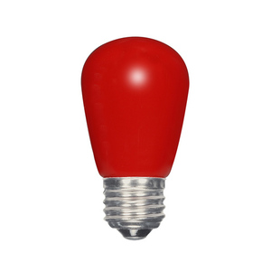 SS9170 LED Medium LED Light Bulb - Ceramic Red