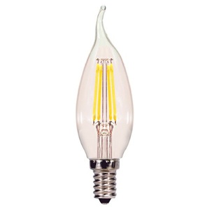 SS28614 LED Candelabra LED Light Bulb - Clear