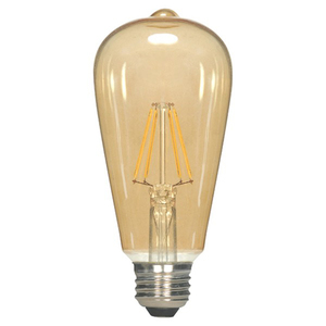 SS9577 Vintage Edison LED Light Bulb - Transparent Amber