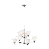  Ellis Harper Large Foyer Chandelier Chandelier - Brushed Nickel