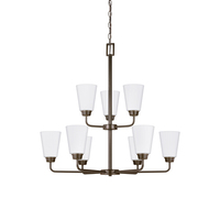  Kerrville Mid Sized Chandelier Chandelier - Heirloom Bronze