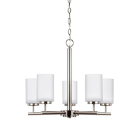  Oslo Mini Chandelier - Brushed Nickel