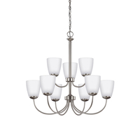 Mid Sized Chandelier 27-4/5" Width Mid Sized Chandelier 27-4/5" Width