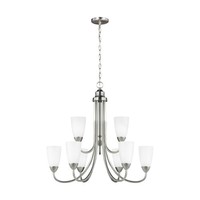  Seville Mid Sized Chandelier Chandelier - Brushed Nickel