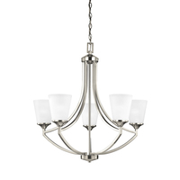  Hanford Mid Sized Chandelier Chandelier - Brushed Nickel