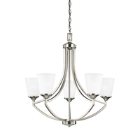  Hanford Mid Sized Chandelier Chandelier - Brushed Nickel