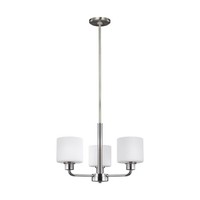  Canfield Mini Chandelier - Brushed Nickel