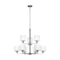  Canfield Mid Sized Chandelier Chandelier - Brushed Nickel