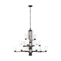  Franport Large Foyer Chandelier Chandelier - Bronze