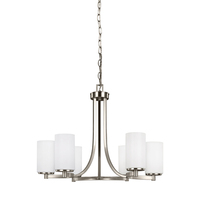  Hettinger Mini Chandelier - Brushed Nickel