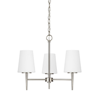  Driscoll Mini Chandelier - Brushed Nickel